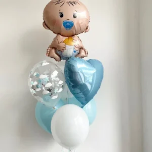 Baby Boy Foil Bouquet