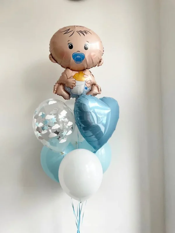 Baby Boy Foil Bouquet
