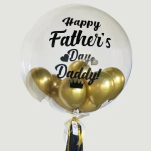 Happy Father Day Bubble Balloon