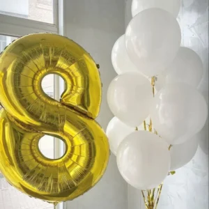 8th Birthday balloons Bouquet