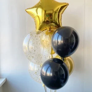 Star Foil balloons Bouquet